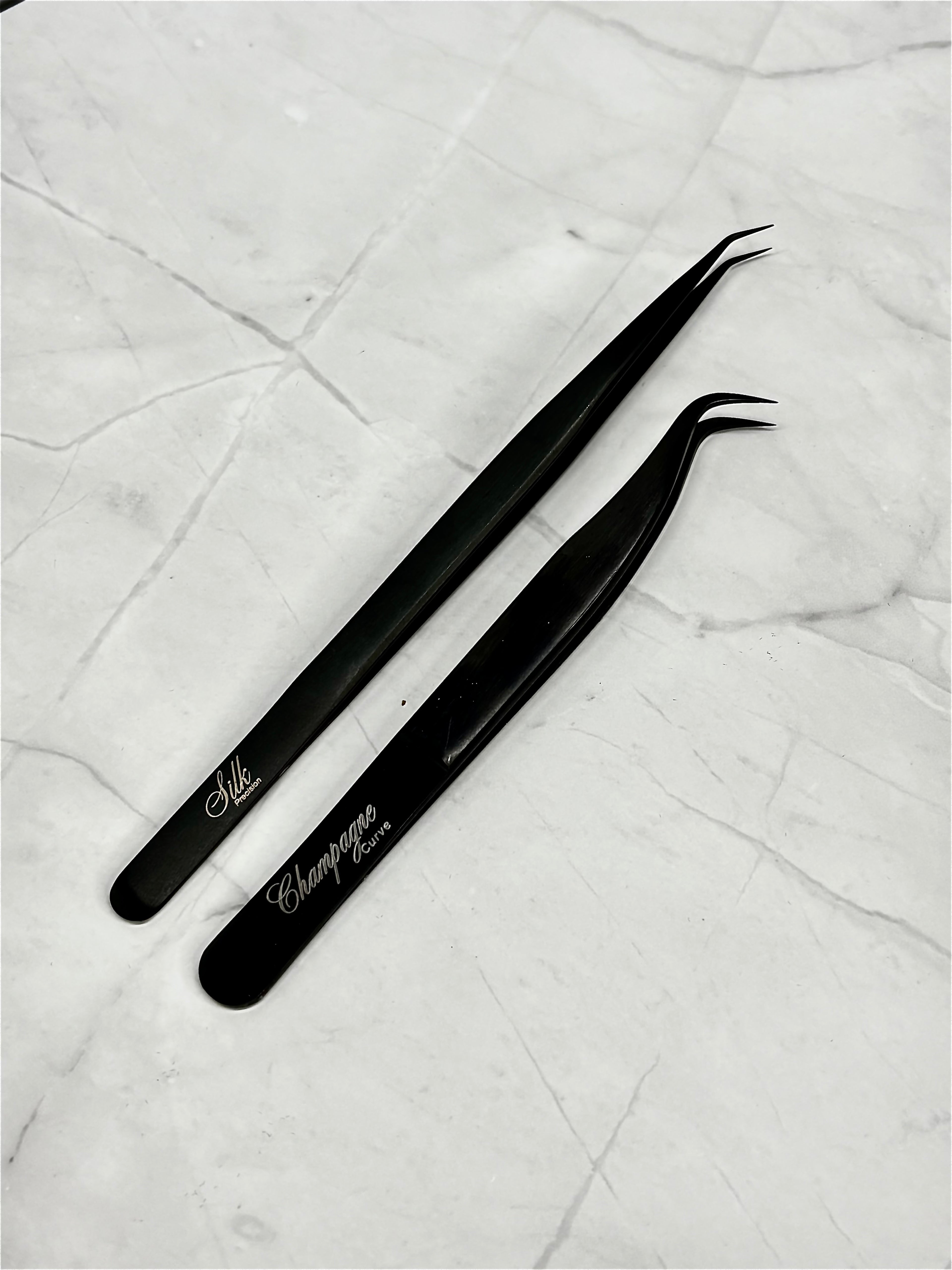 Champagne & Silk Tweezer Collection