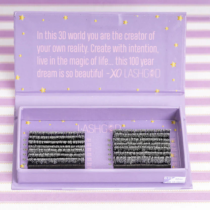 Extraterrestrial Cosmic Trays - Glitter Lashes